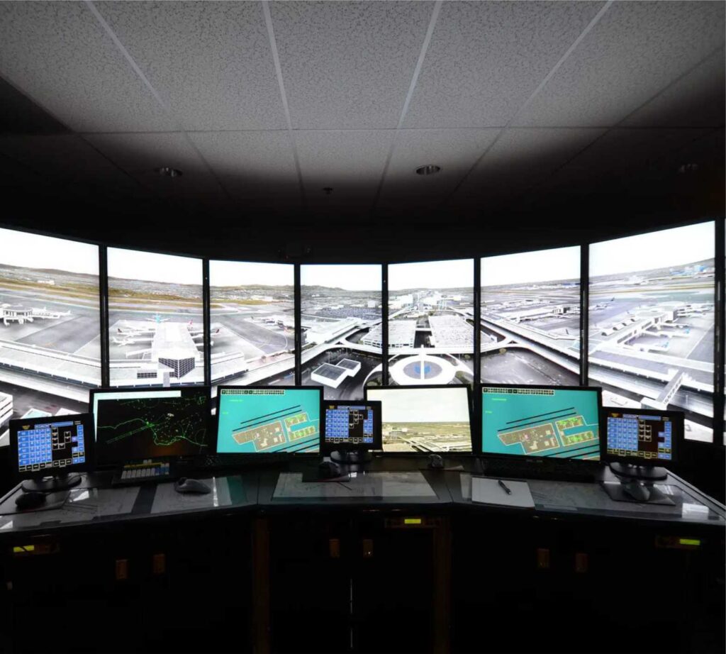 ADACEL Radar Tower ATC Simulator Indonesia