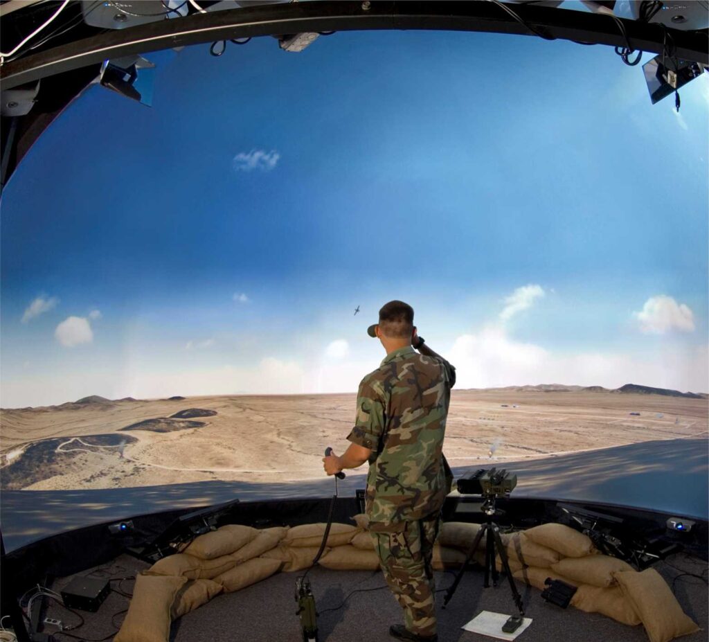 GFAC Ground Forward Air Control Simulator TNI AU